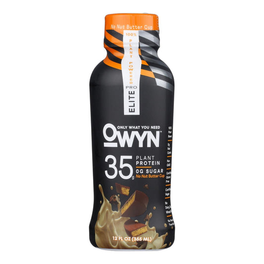 OWYN Protein Drink - No Nut Butter Cup, 12-Pack