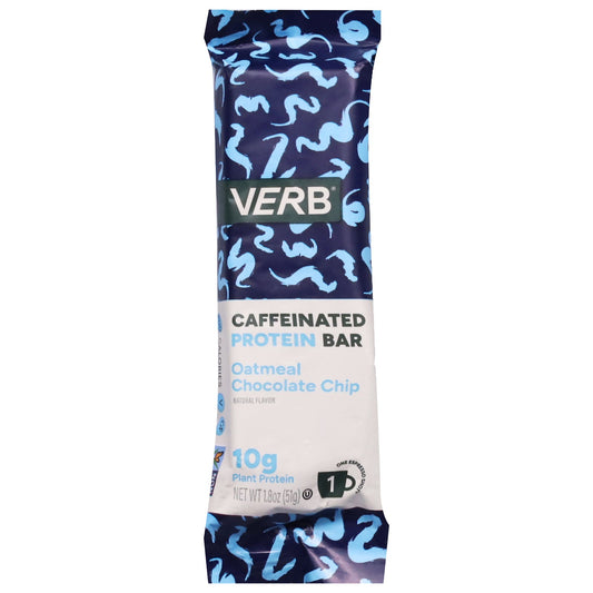 Verb Energy - Prtn Bar Oatml Cchip Caff - CS of 12-1.8 OZ