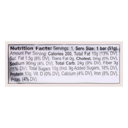 Verb Energy - Prtn Bar Oatml Cchip Caff - CS of 12-1.8 OZ