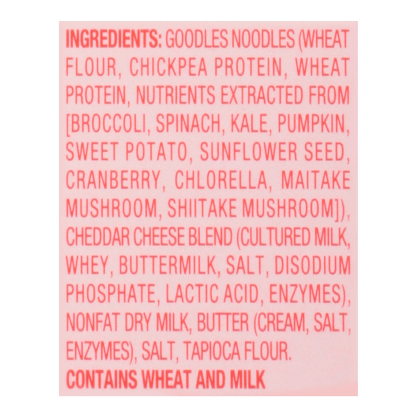 Goodles - Mac & Cheese Shella Good - Case Of 12-6 Oz