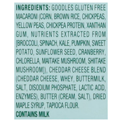 Goodles - Mac & Cheese Gf Cheddy - CS of 12-6 OZ