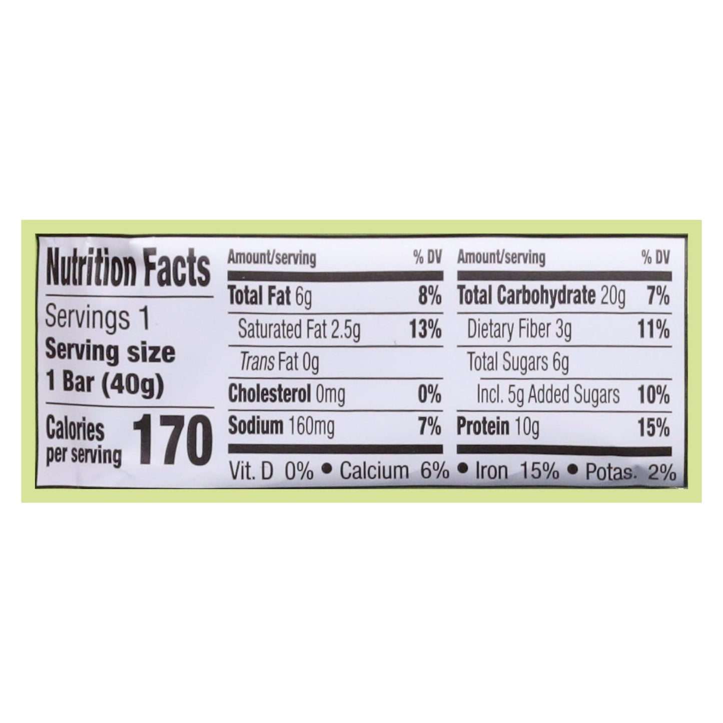 Mezcla - Bar Italian Pistach Choc - CS of 12-1.4 OZ