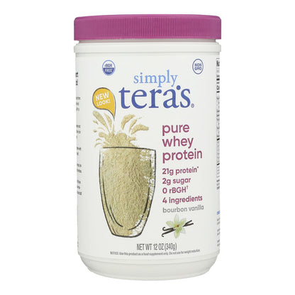 Teras Whey Protein Powder Whey - Bourbon Vanilla - 12 oz