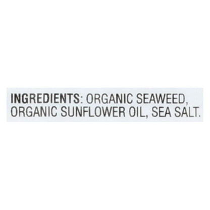 Gimme Organic Sea Salt Roasted Seaweed Snacks, 6 Packs