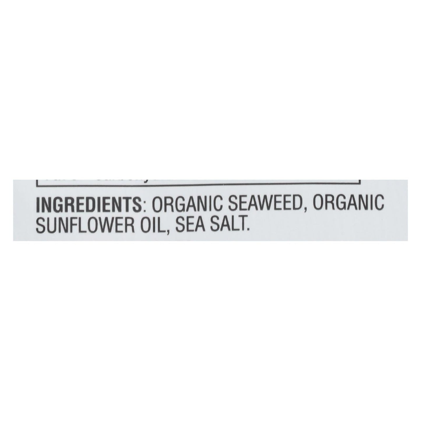 Gimme Organic Sea Salt Wraps - 10 Pack - 0.92 Oz
