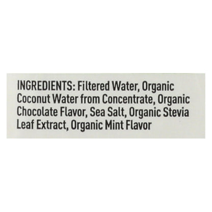 Nooma Organic Electrolyte Drink, Chocolate Mint, 12 Pack