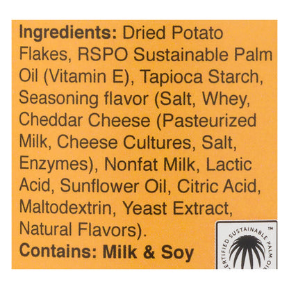 Good Crisp Potato Crisps Aged White Cheddar, 8 Pack