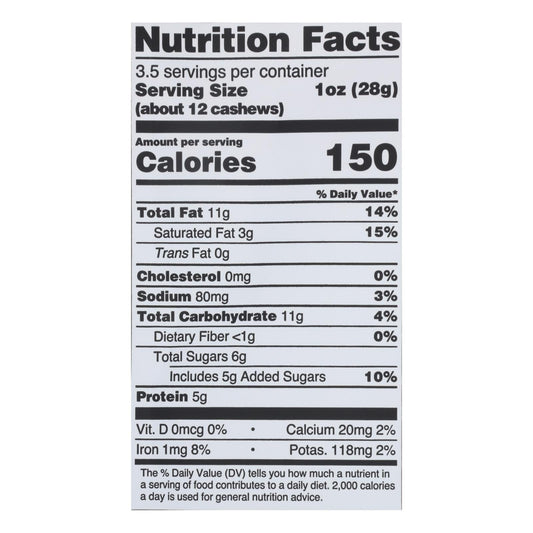 Skinnydipped - Dip Cashew Salted Caraml - Case of 10-3.5 OZ