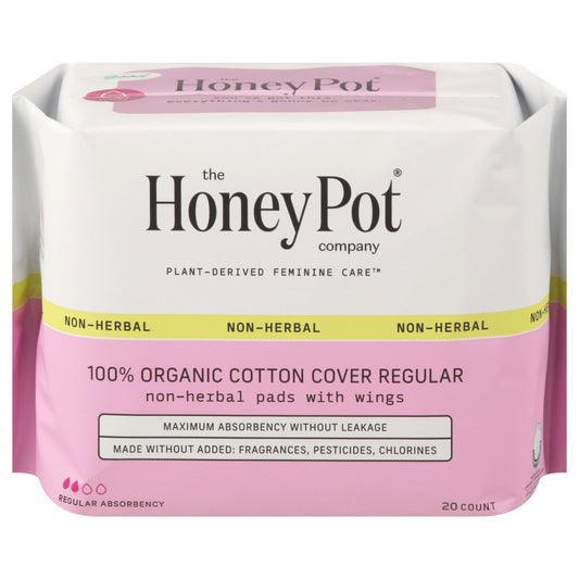 The Honey Pot - Mnstrl Pads Non Hrbl Reg - EA of 1-20 CT