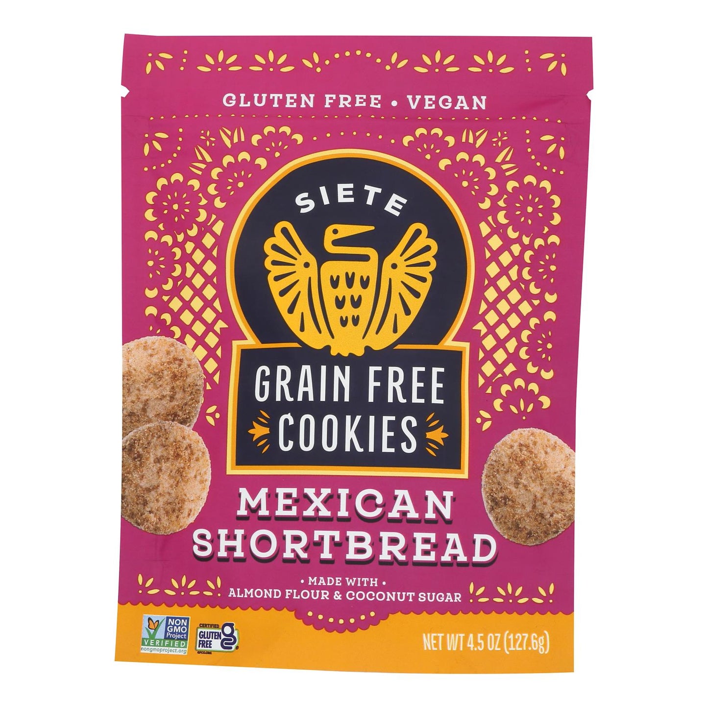 Siete - Cookie Mexican Shortbread - Case Of 10-4.5 Oz