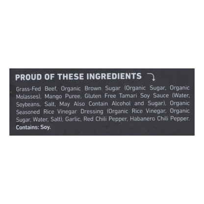 Country Archer Beef Jerky Mango Habanero, 12-Pack, 2.5oz