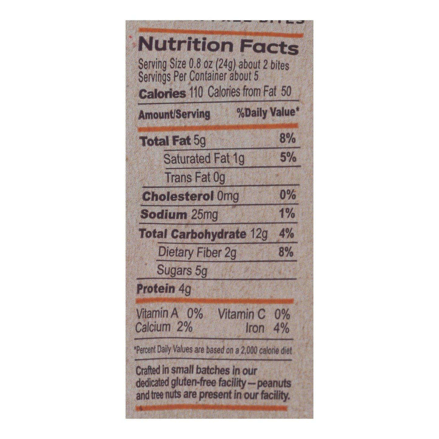 Gfb Dark Chocolate Peanut Butter Bites, 6-Pack, 4 oz