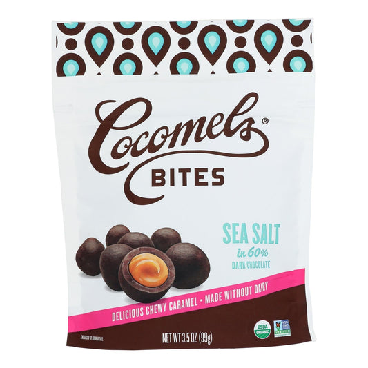 Cocomel Organic Sea Salt Caramel Bites, 6-Pack, 3.5 oz