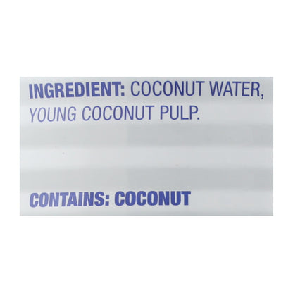 C2o Pure Coconut Water with Pulp - 12 Pack, 17.5 Fl Oz