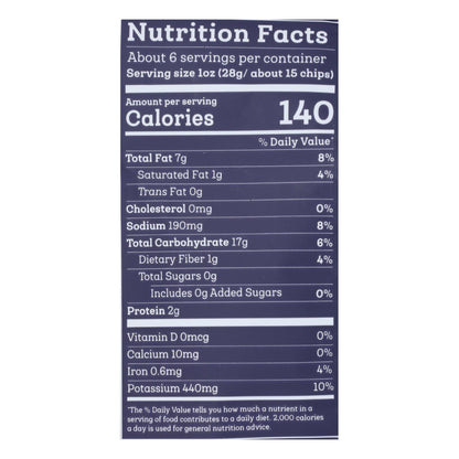 Siete - Ktl/chp Srano Sea Salt Vinegar - Case Of 6-5.5 Oz