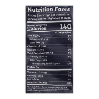 Siete - Kettle Chip Queso - Case Of 6-5.5 Oz