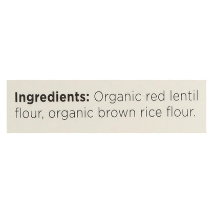 Organic Red Lentil Penne - Case of 6 - 8 Oz