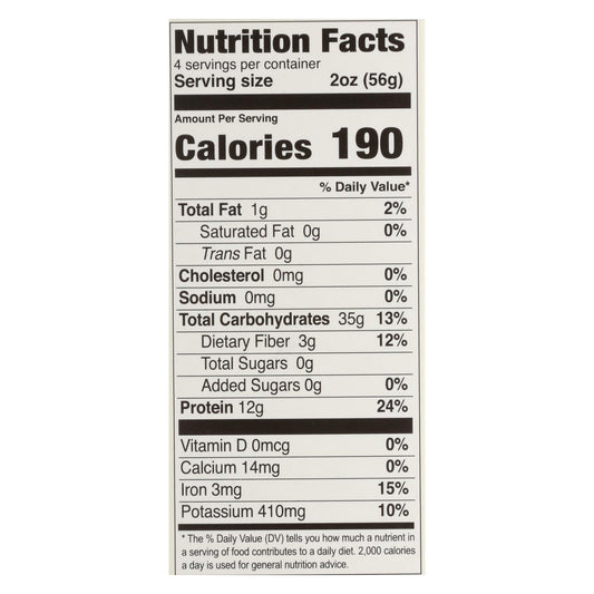 Organic Red Lentil Penne - Case of 6 - 8 Oz