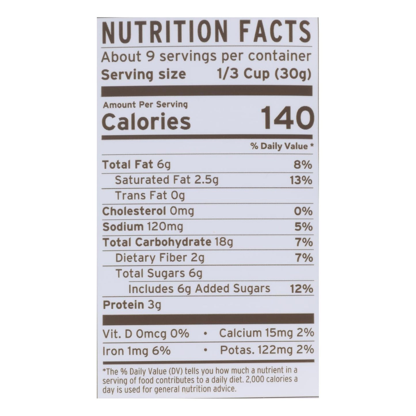 Purely Elizabeth Choc Sea Salt & PB Granola - 6 Pack