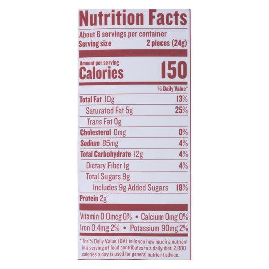 Justin's Organic Dark Chocolate Mini PB Cups, 6 Pack