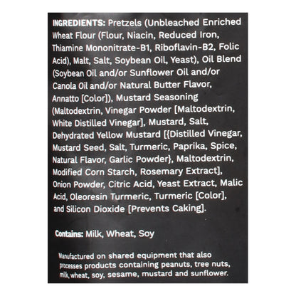 Pop Daddy - Pretzel Sticks Yllw Mstrd - CS of 12-7.5 OZ