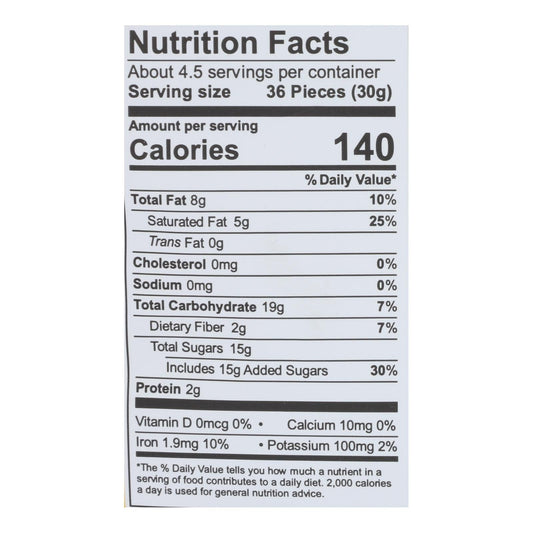 Unreal Dark Chocolate Quinoa Gems - 6 Pack (5 oz each)