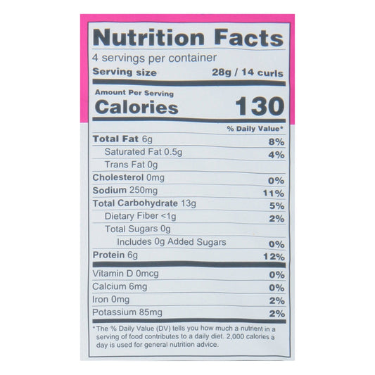 Lesser Evil Power Curls, Himalayan Pink Salt, 9-Pack