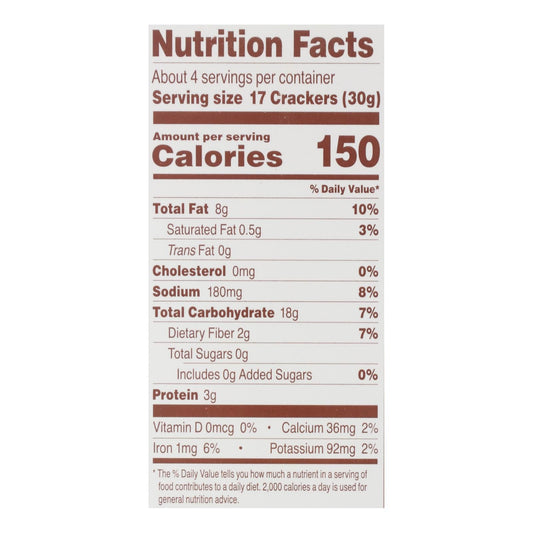 Simple Mills Rosemary Sea Salt Almond Crackers, 6-Pack