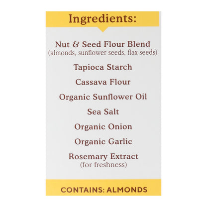 Simple Mills Sea Salt Almond Flour Crackers, 6-Pack