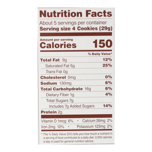 Simple Mills Crunchy Chocolate Chip Cookies, 6 Pack