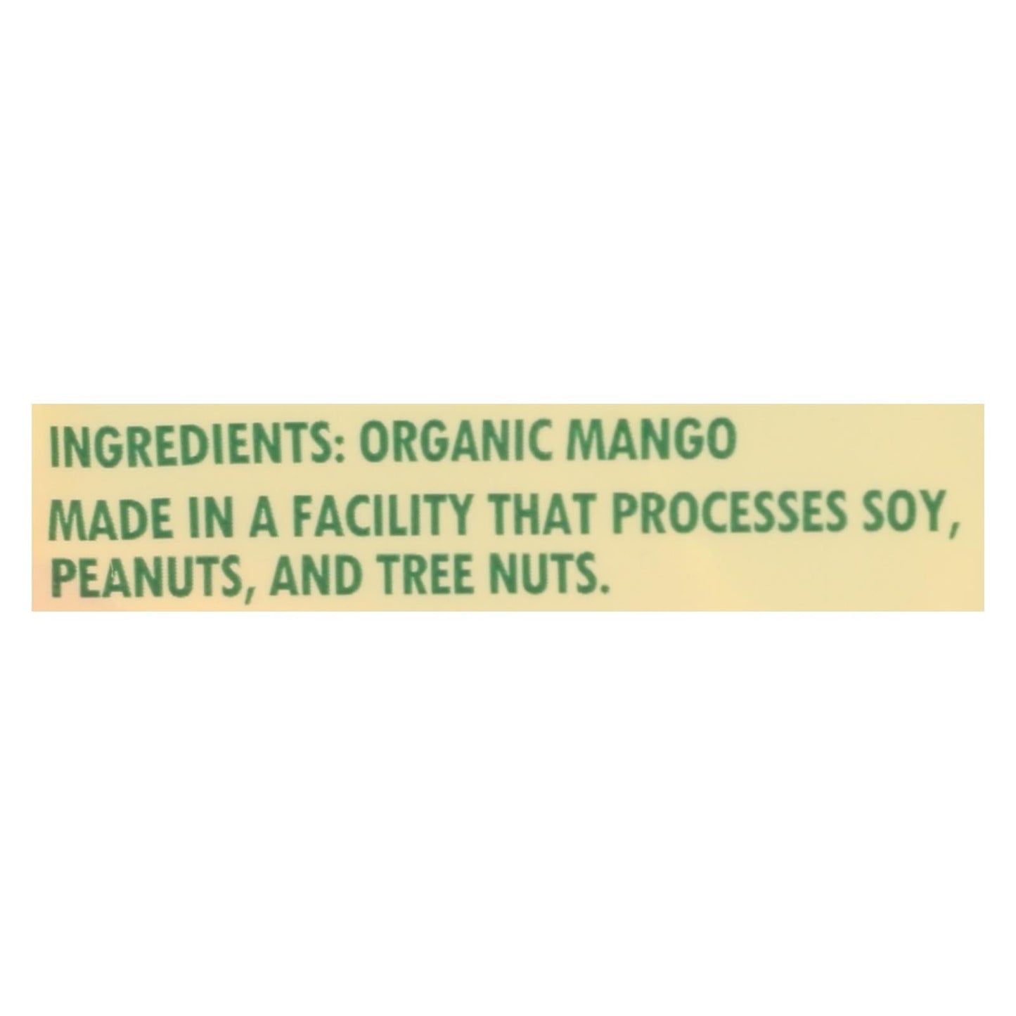 Solely - Dried Fruit Organic Mango Halves - Case Of 6-8 Oz
