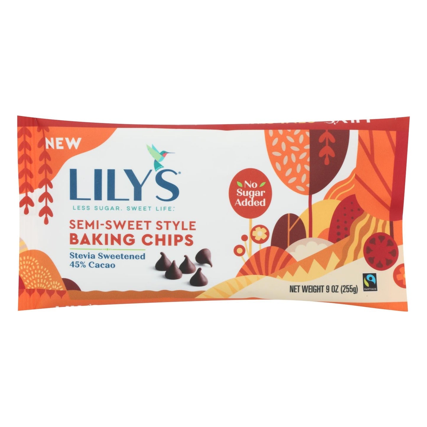 Lily's Semi-Sweet Baking Chips, 12 Pack - 9 Oz Each