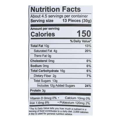 Unreal Dark Chocolate Peanut Gems  - Case of 6 - 5 OZ