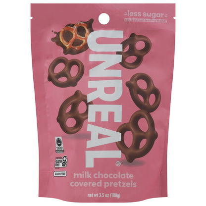 Unreal - Pretzels Milk Chocolate - CS of 6-3.5 OZ