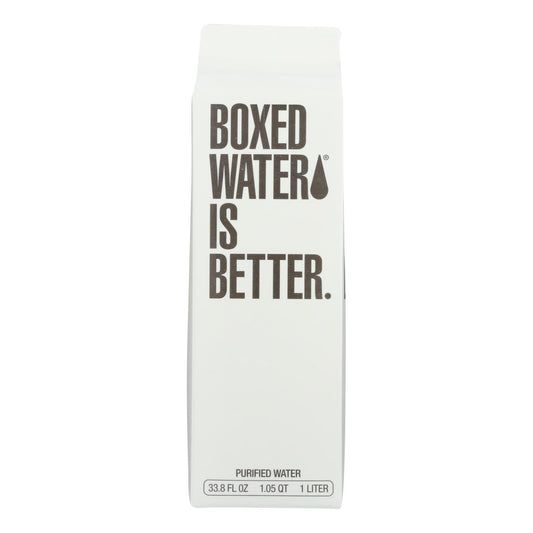 Boxed Water - Purified - 12 Pack - 33.8 Fl Oz