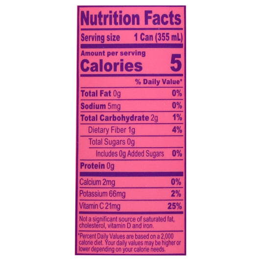 Swoon - Tea Raspberry Zero Sugar - CS of 12-12 OZ