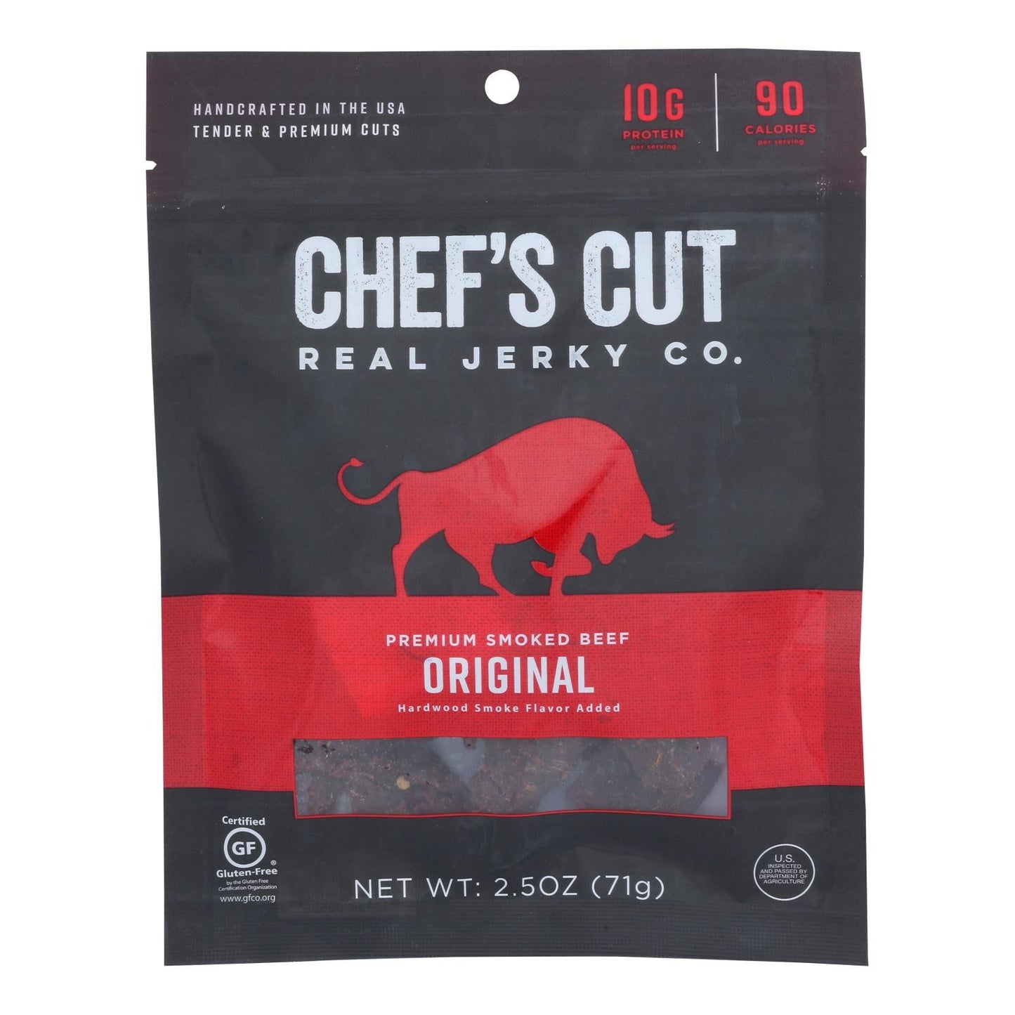Chef's Cut Steak Jerky - Original - 8 Pack - 2.5 Oz Each