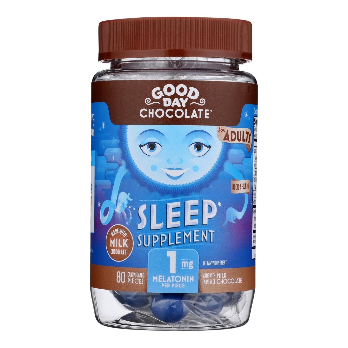 Good Day Chocolate - Chocolate Supp Sleep - 1 Each - 80 CT