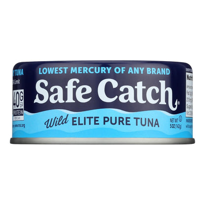 Safe Catch Solid Wild Tuna Steak - Case Of 12 - 5 Oz