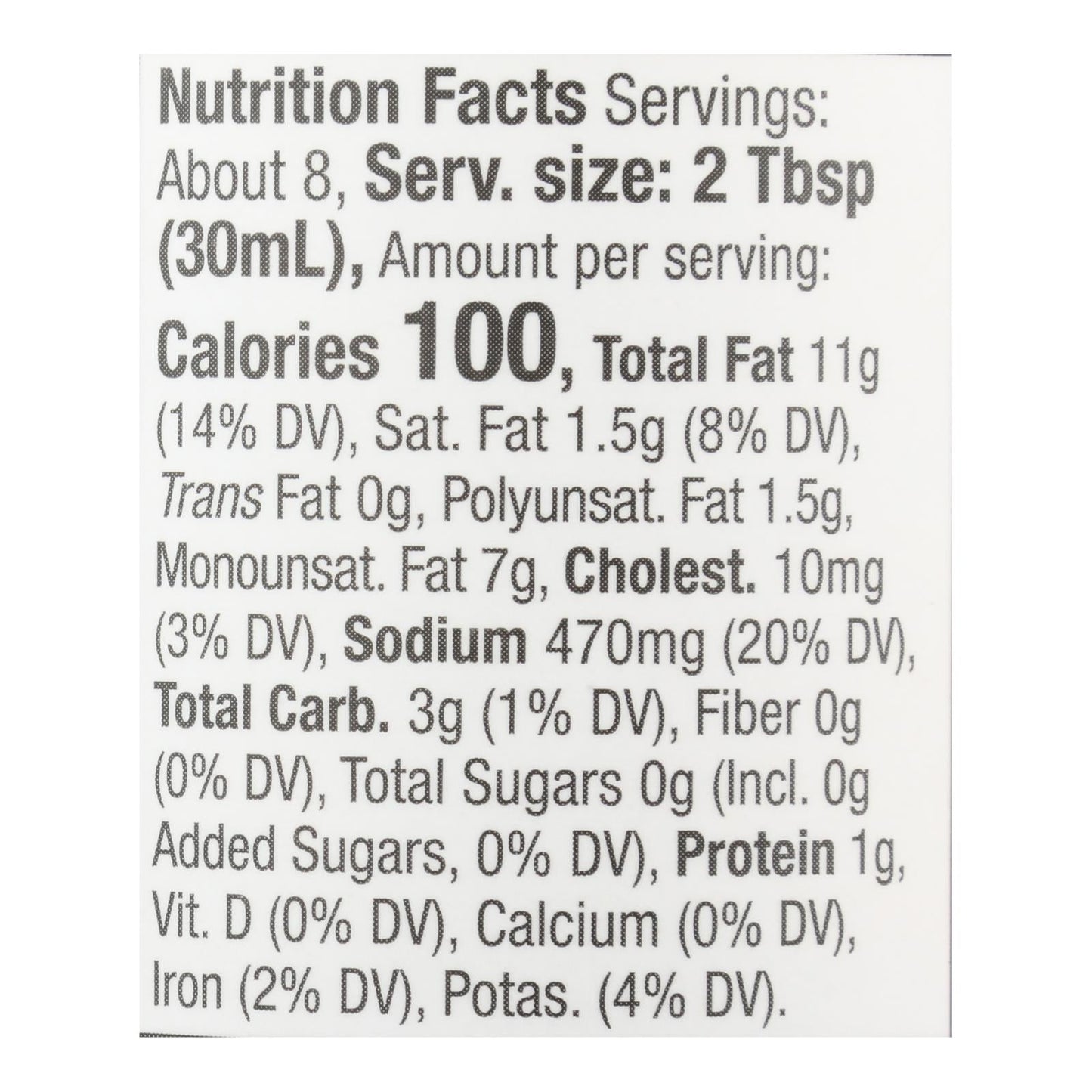 Primal Kitchen Dressing Ranch  - Case of 6 - 8 FZ