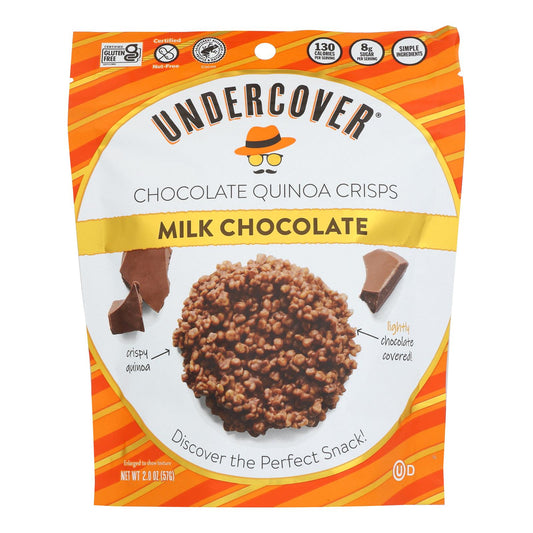 Quinoa Crisps Milk Choco 2oz (Case of 12)