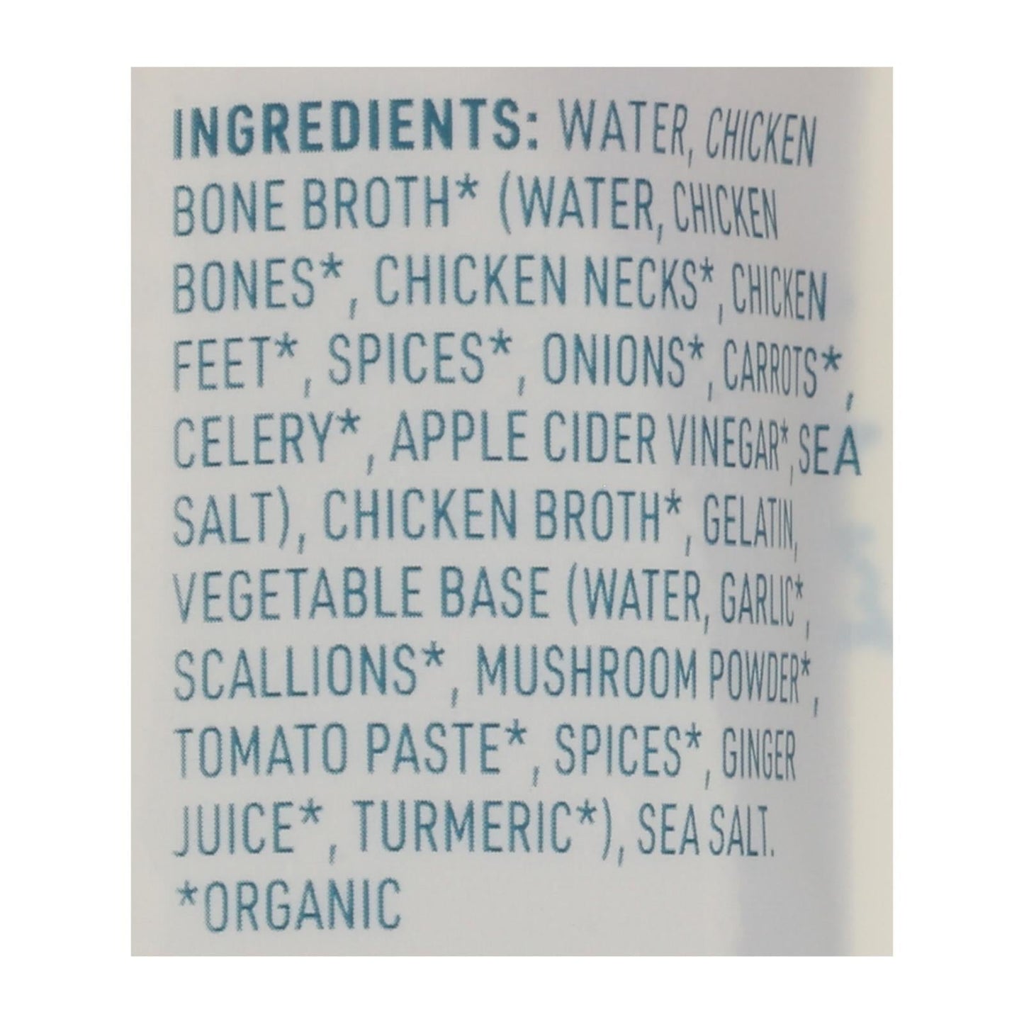 Bare Bones Organic Chicken Bone Broth - 8 Pack, 16 oz Each