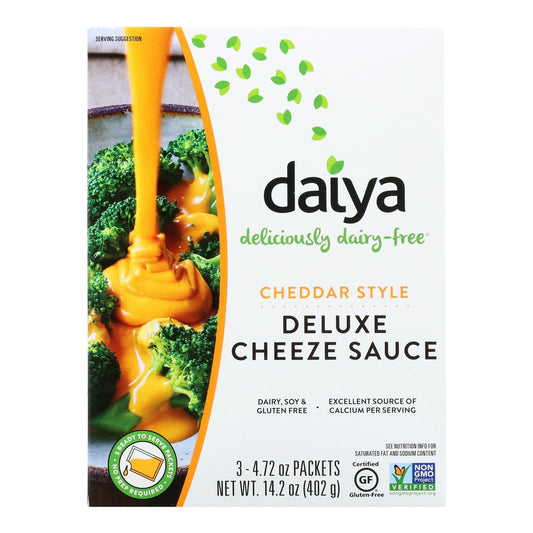 Daiya Dairy-Free Cheddar Cheeze Sauce, 8 Pack, 14.2 Oz