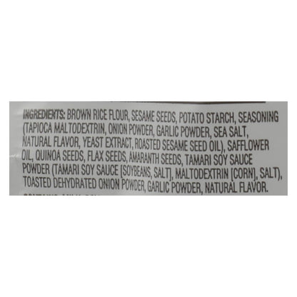 Crunchmaster Multiseed Everything Crackers, 12 Pack, 4 oz