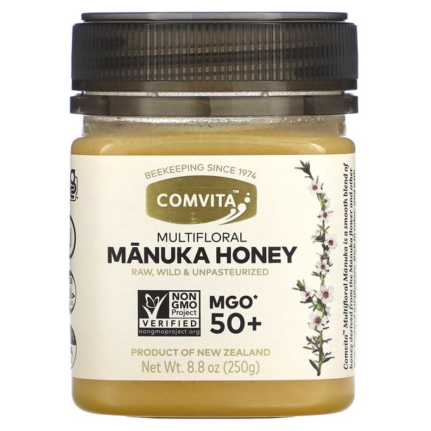 Comvita MGO 50+ RAW Manuka Honey, 8.8 Oz Jar