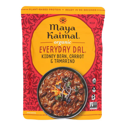 Maya Kaimal Organic Kidney Bean Carrot Dal, 6-Pack, 10 Oz