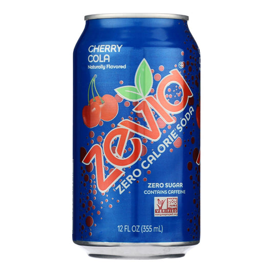 Zevia - Soda Chry Cola 0 Cal Can - CS of 4-6/12 FZ