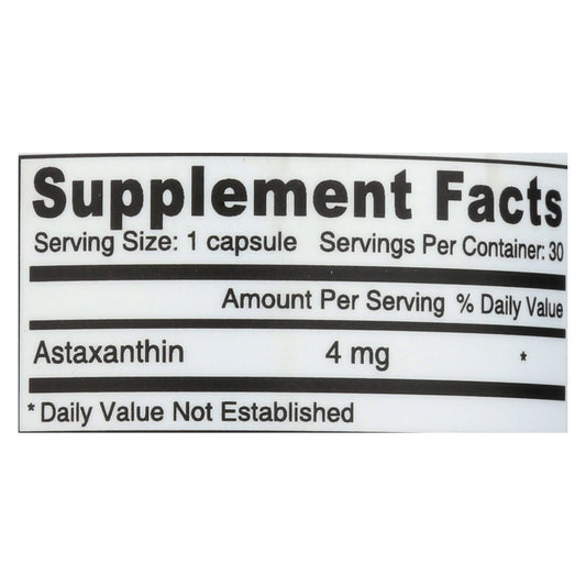 Deva Vegan Astaxanthin 4mg Antioxidant - 30 Capsules