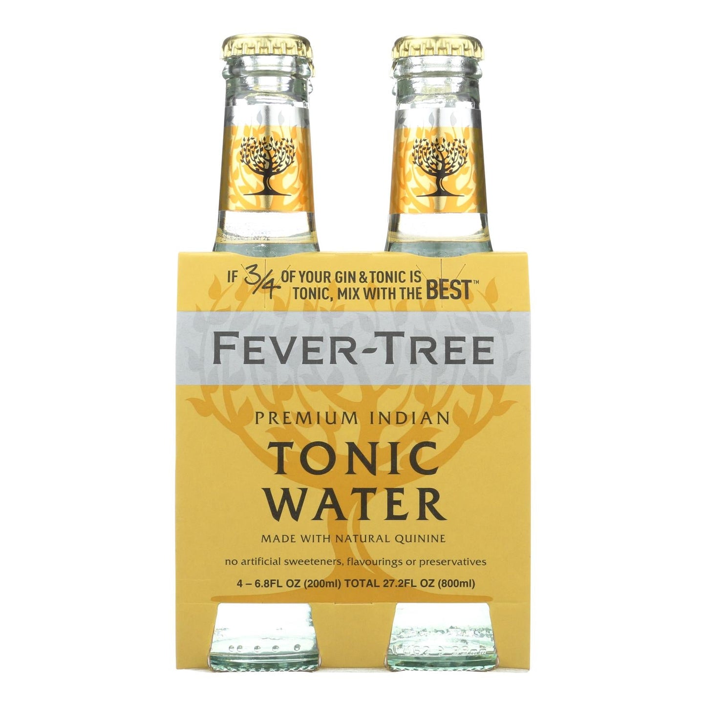 Fever-Tree Indian Tonic Water, 6-Pack, 6.8 FL oz