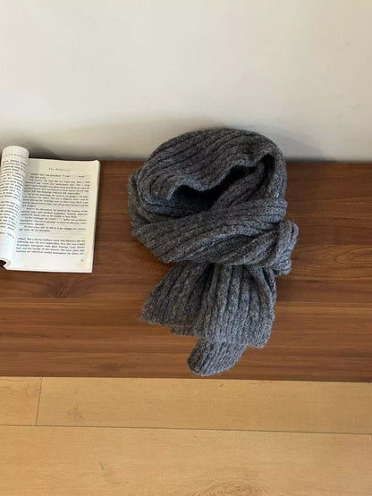 Cozy Knitted Winter Scarf